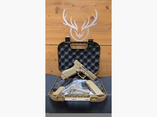 Glock 19X Coyote 9x19 - Komplettpaket