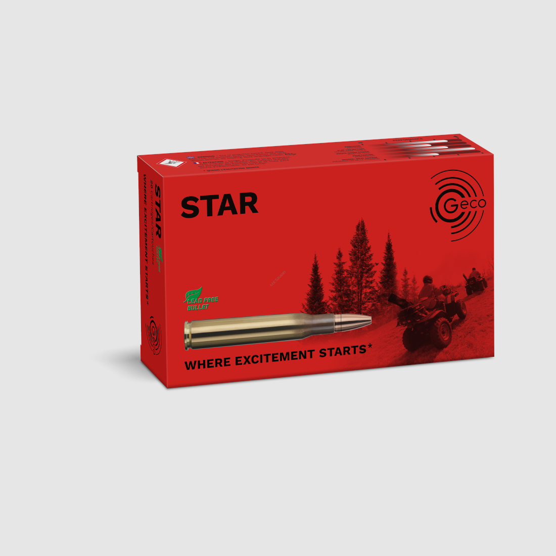 Munizioni Geco Star 8x57JS 10,4 g, immagine 1 di 4