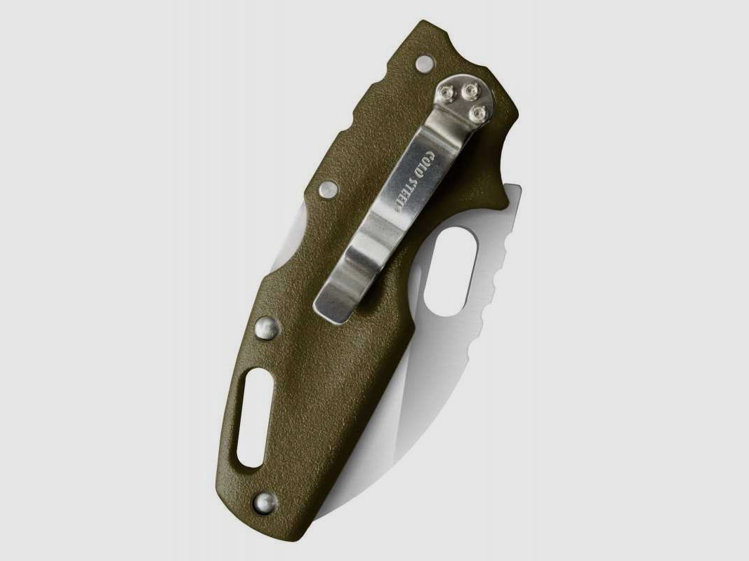 Cold Steel Tuff Lite Taschenmesser, Glatte Schneide, Olivgrün