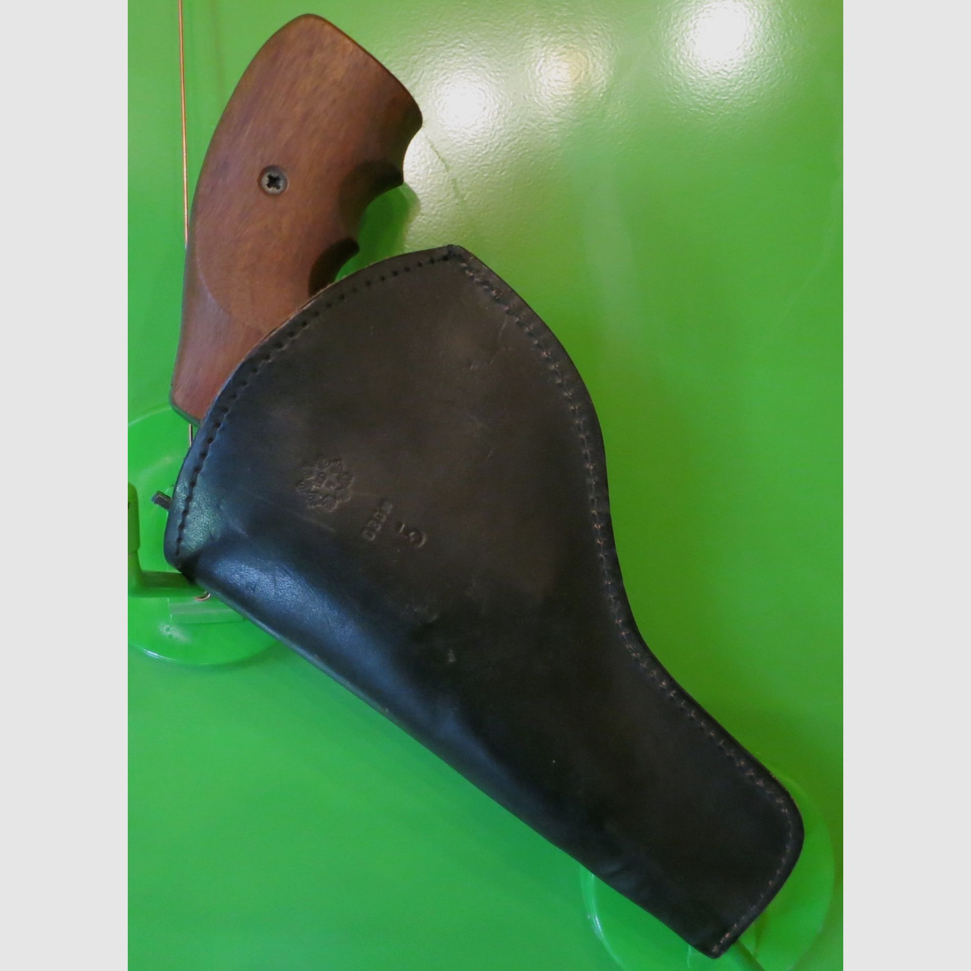 Funda de cinturón DBGM, G.D.H, Nr. 5 para revólver -izquierda-    #20-