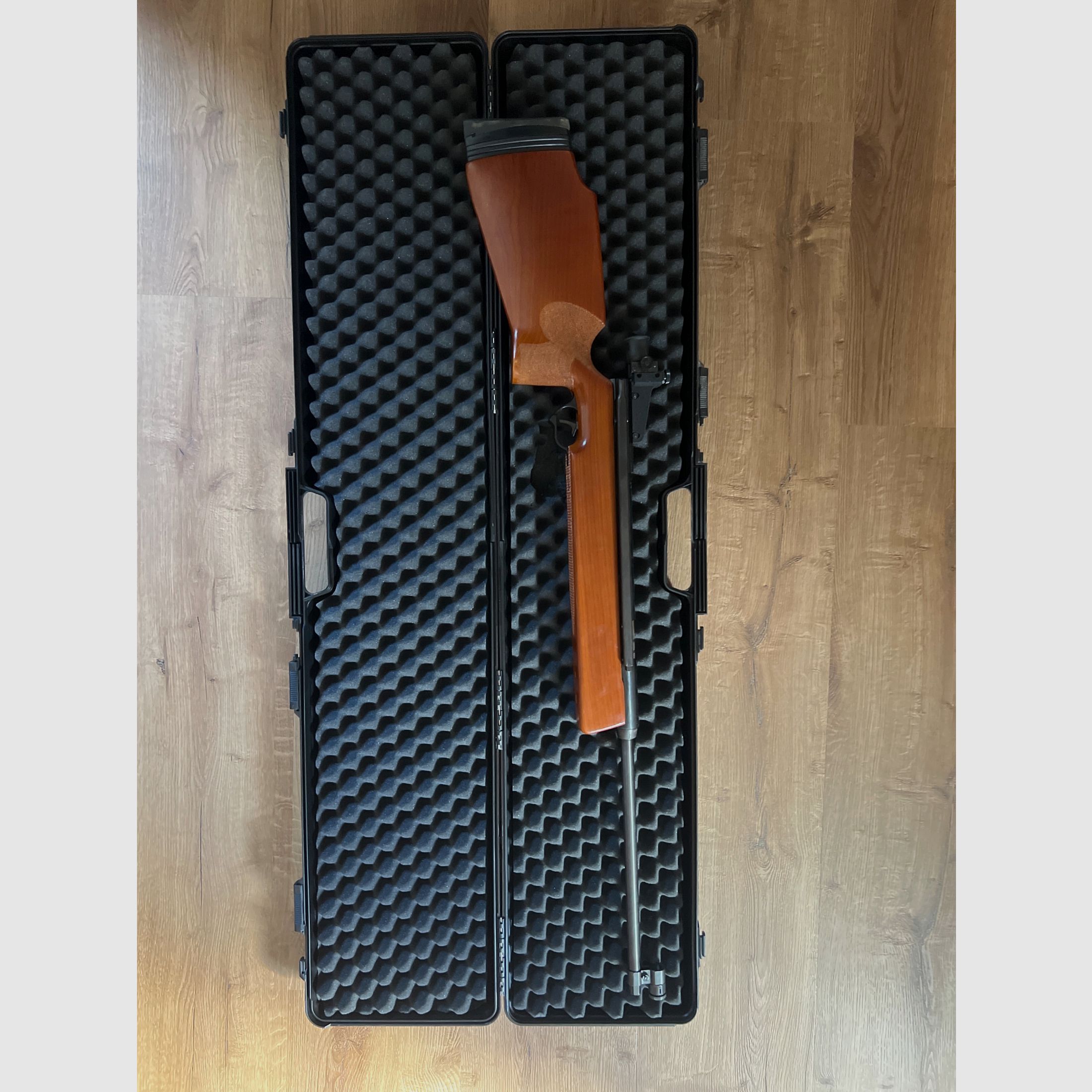 HAENEL MODELL 312 - 4,5MM - MIT DIOPTER und Gewehrkoffer, Bild 2 von 3