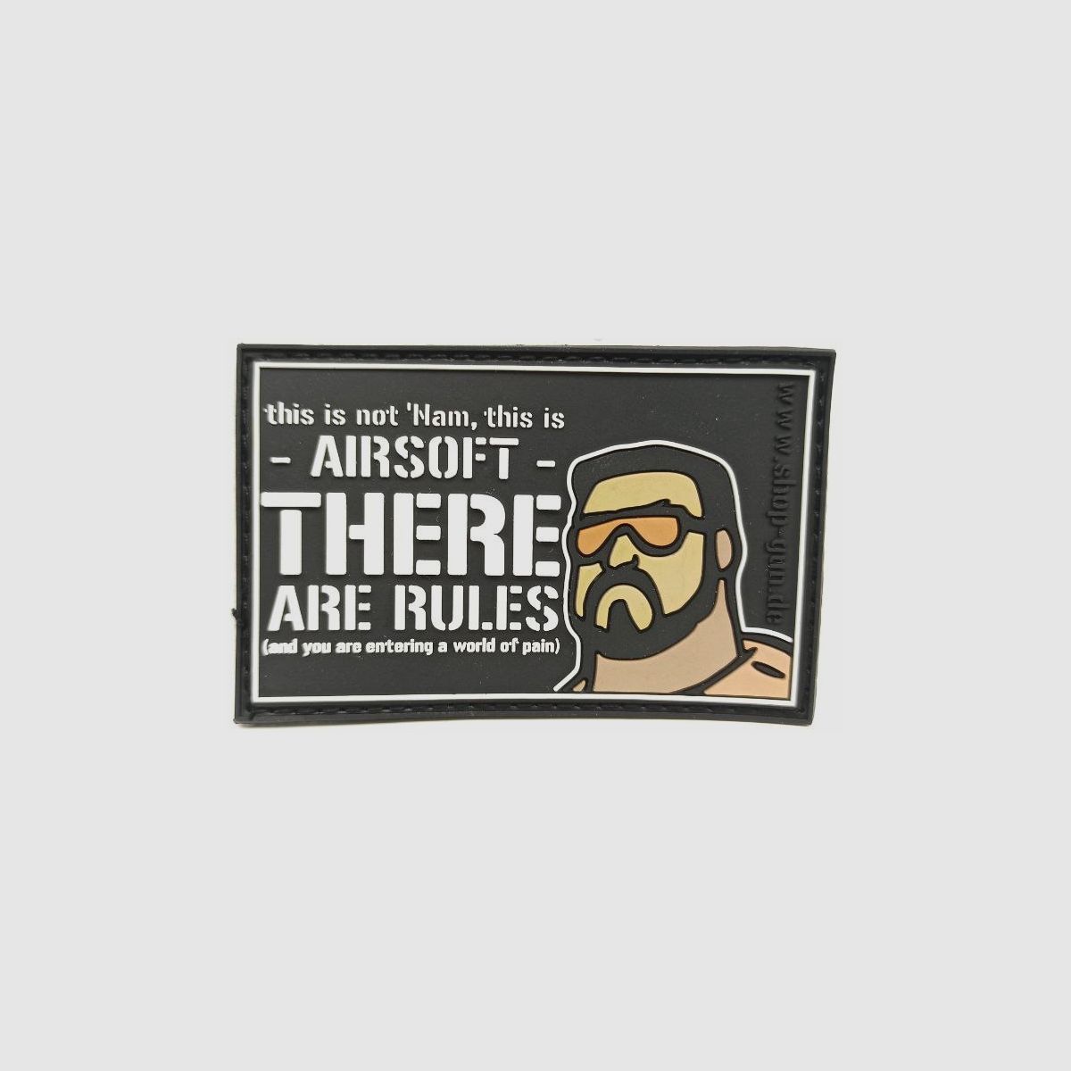 "THERE ARE RULES"-Patch