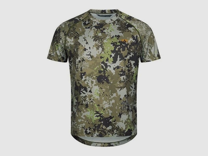 Koszulka z krótkim rękawem BLASER Tech 23 HunTec Camo funkcjonalna 2XL / Ciemnozielona, zdjęcie 1 z 8