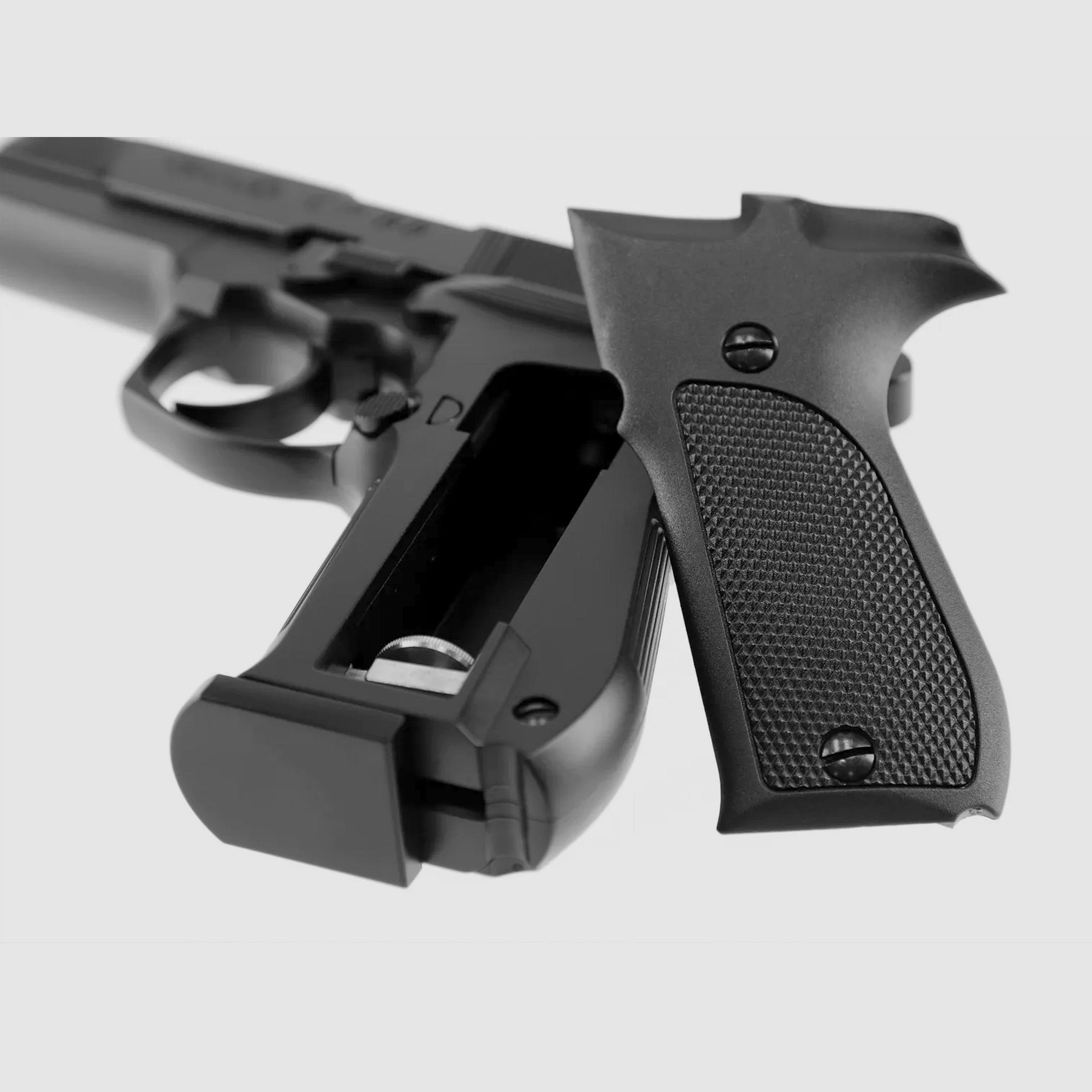 Walther CO2 Pistool CP88 4,5mm Diabolo Zwart - 5 Trommelmagazijnen - NIEUW