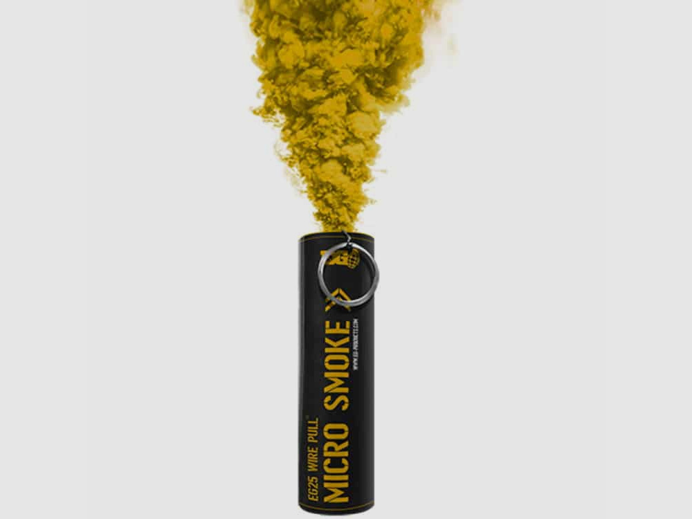 Enolagaye EG25 Micro Smoke Bomba de humo (amarillo)