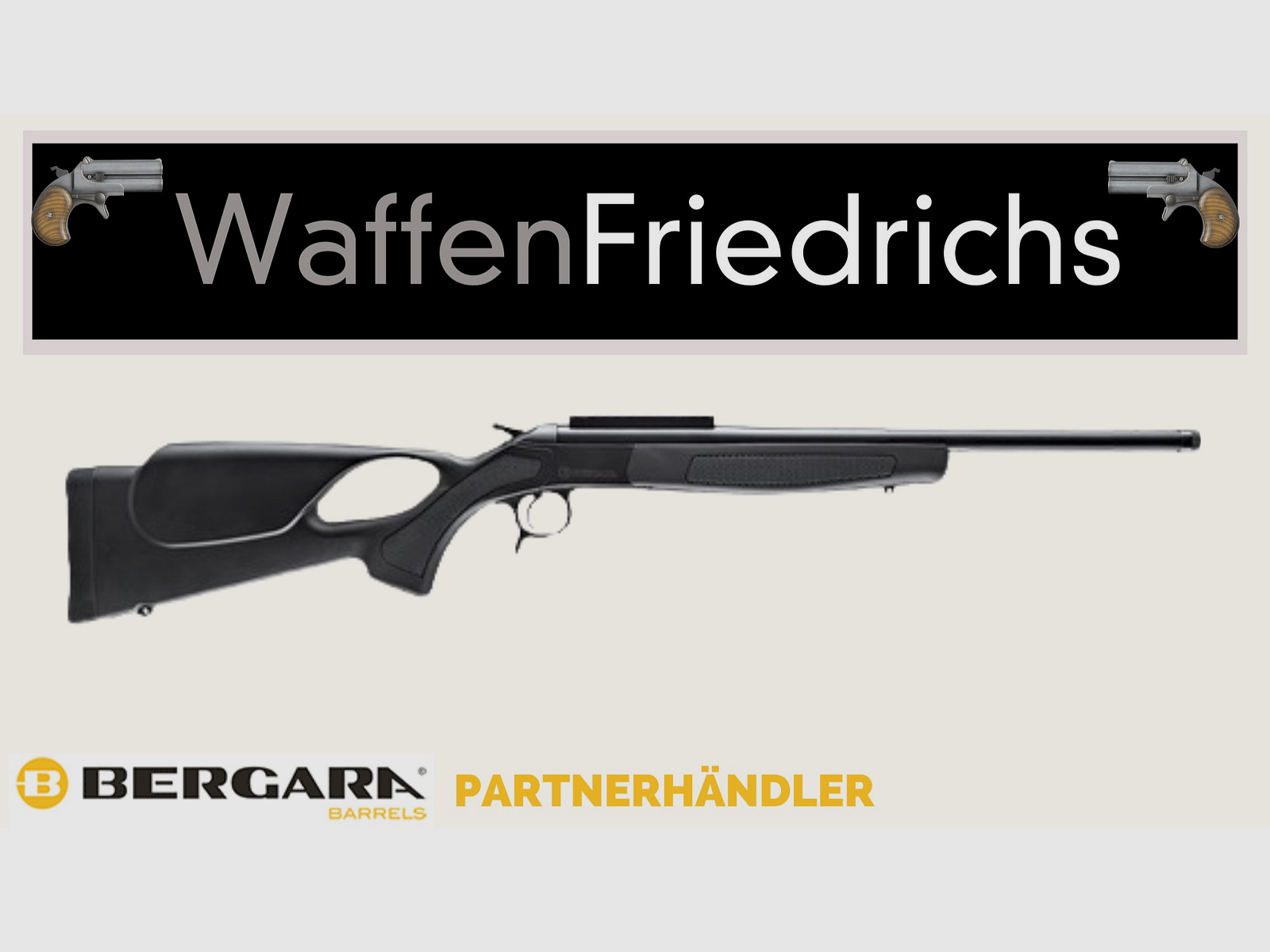 BERGARA BA13 TD 20"  TH Thumbhole - WaffenFriedrichs