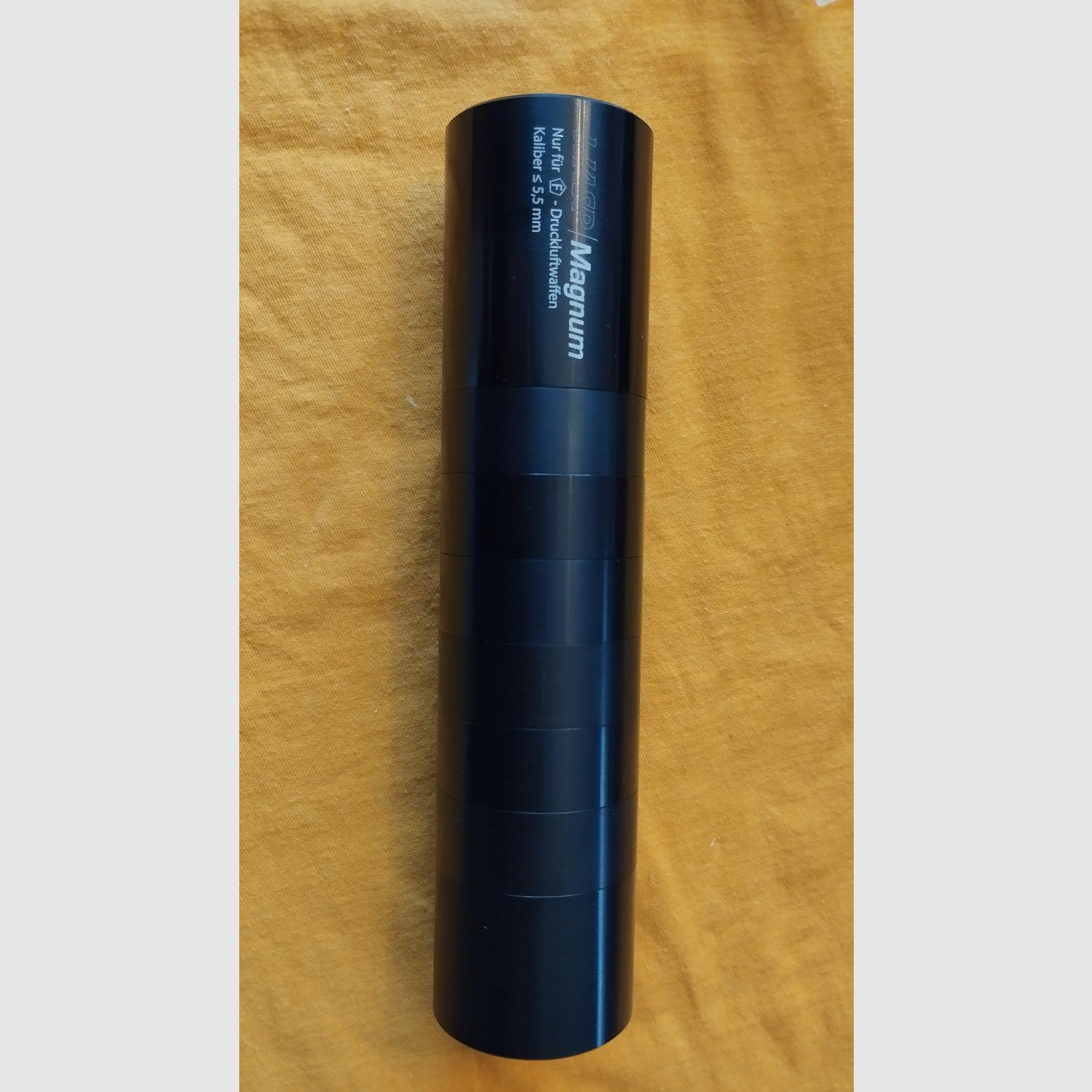 WASP MAGNUM modularer Schalldämpfer für F-Druckluftwaffen