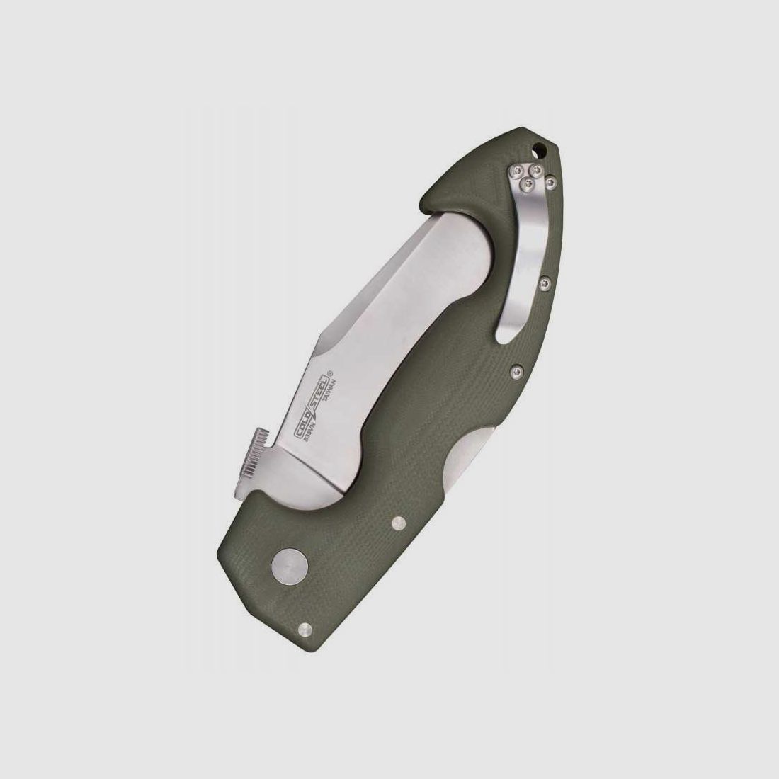 Cold Steel Lynn Thompson Signature Spartan Taschenmesser, S35VN Stahl, Wellenschliff