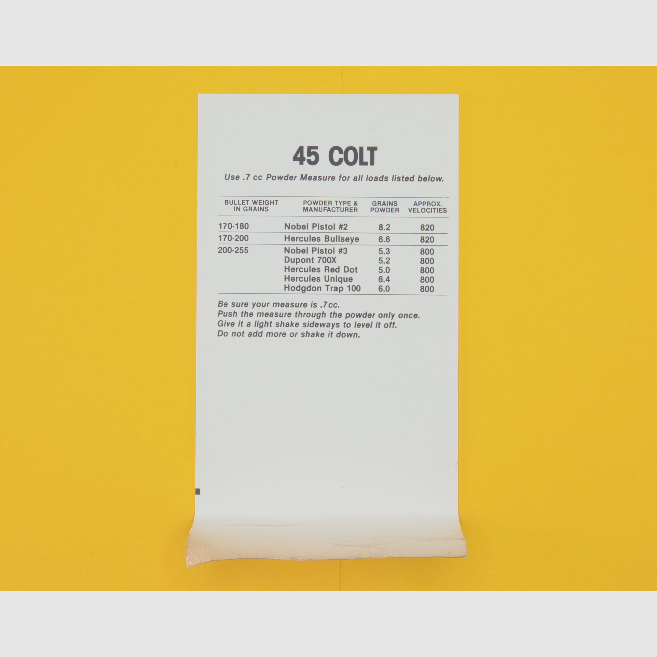 Conjunto de matrices de recarga manual Vintage LEE Lee Precision 90263 Classic Loader Calibre 45 Colt / 45 Long Colt