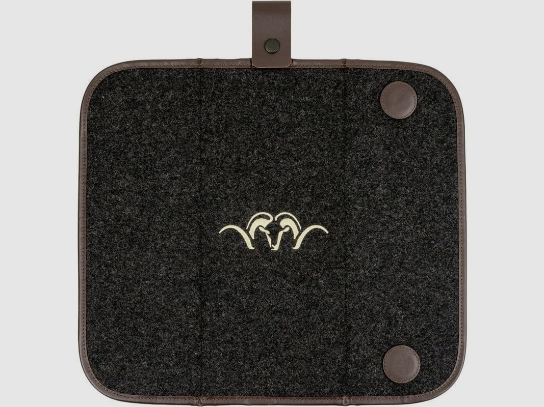 Blaser Sitzkissen Loden und Leder