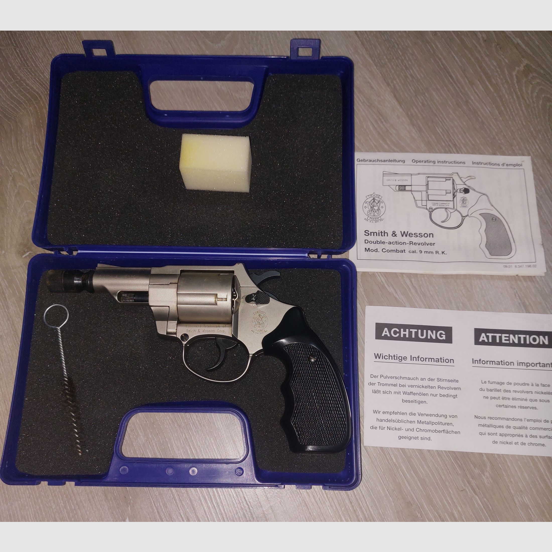 gas revolver combat 9mm