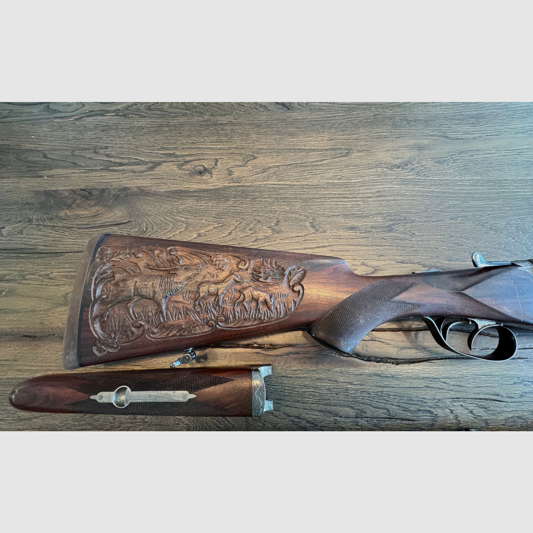 Połączenie książki myśliwskiej Gebrüder Merkel 211E