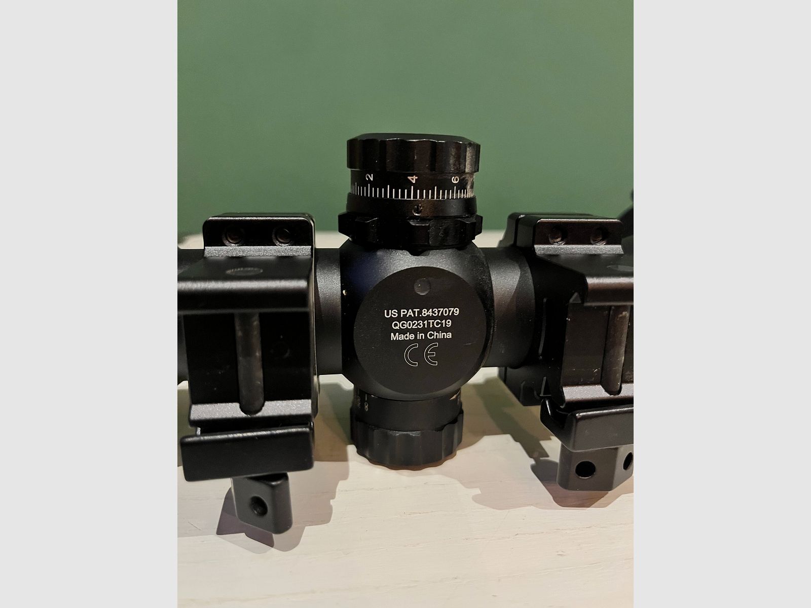 Telescopio Utg Accushot 3-12x44 con retícula iluminada