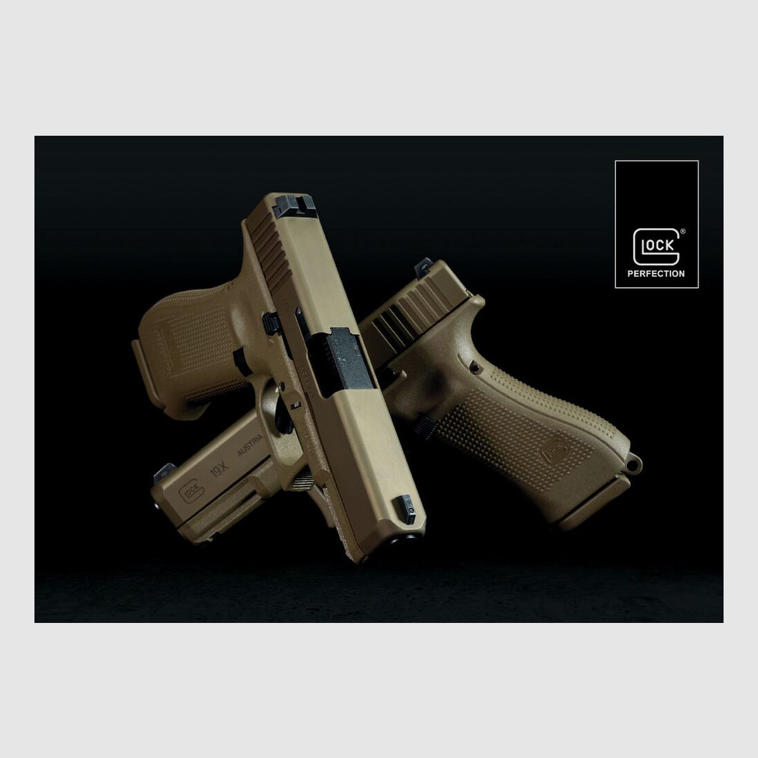 Glock GLOCK PISTOLA G19X CROSSOVER 9MM LUGER 4"/10,2CM COYOTE, immagine 2 di 2