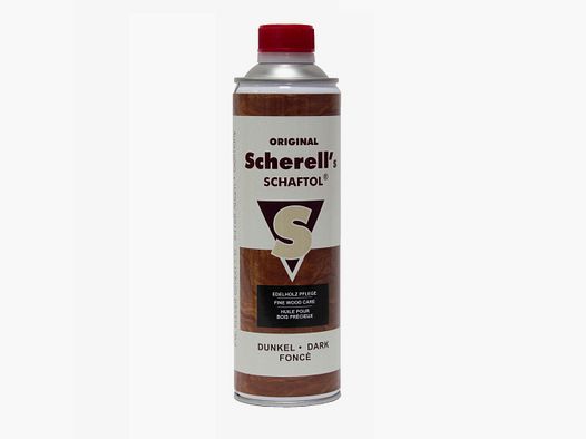 Scherells Schafftol Stock oil, dark (500 ml canister)