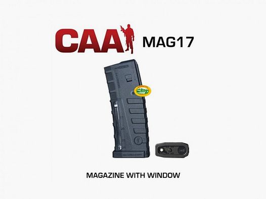 CAA caricatore con finestra per AR15 cal.223 rem 30 colpi