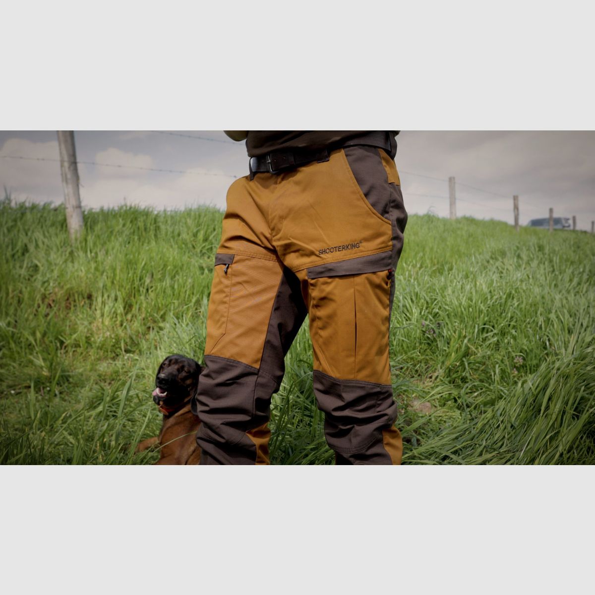 SHOOTERKING Spodnie Moorland Aniti-Zeck Tangeri/ Węgiel