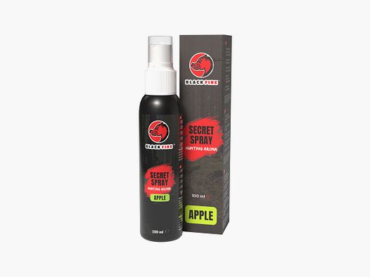 ZWARTE VUUR - Geheime Spray Appel 100 ml