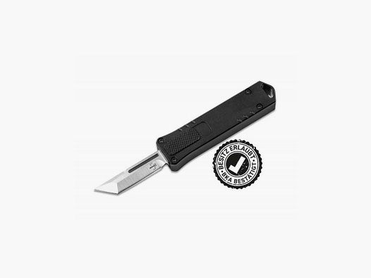 Cuchillo automático de resorte Böker Plus Micro USB OTF Tanto legal BKA