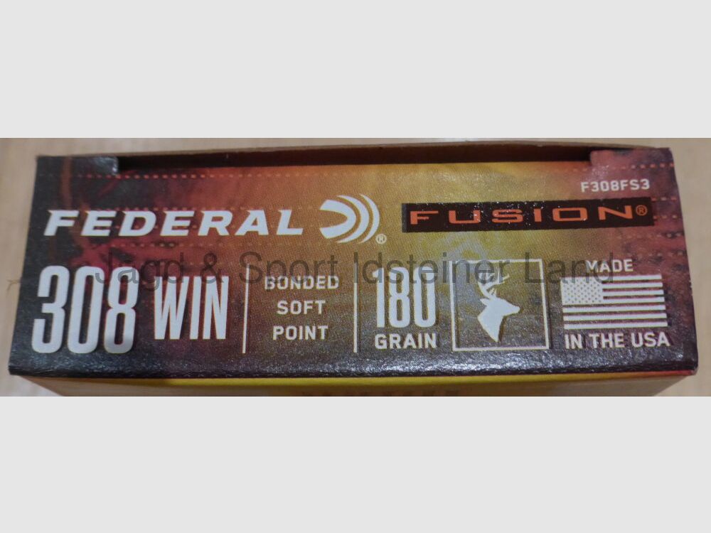 Federal Fusion 180grs