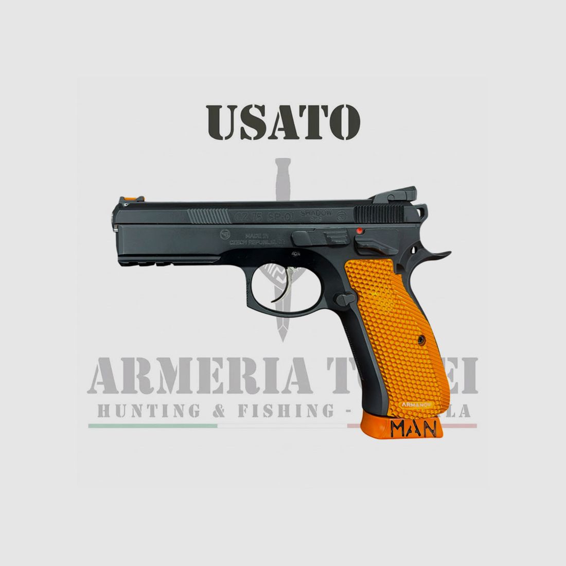 GEBRAUCHT – PISTOLE – CZ MOD. 75 SP-01 SHADOW Kal. 9×19, Bild 1 von 4
