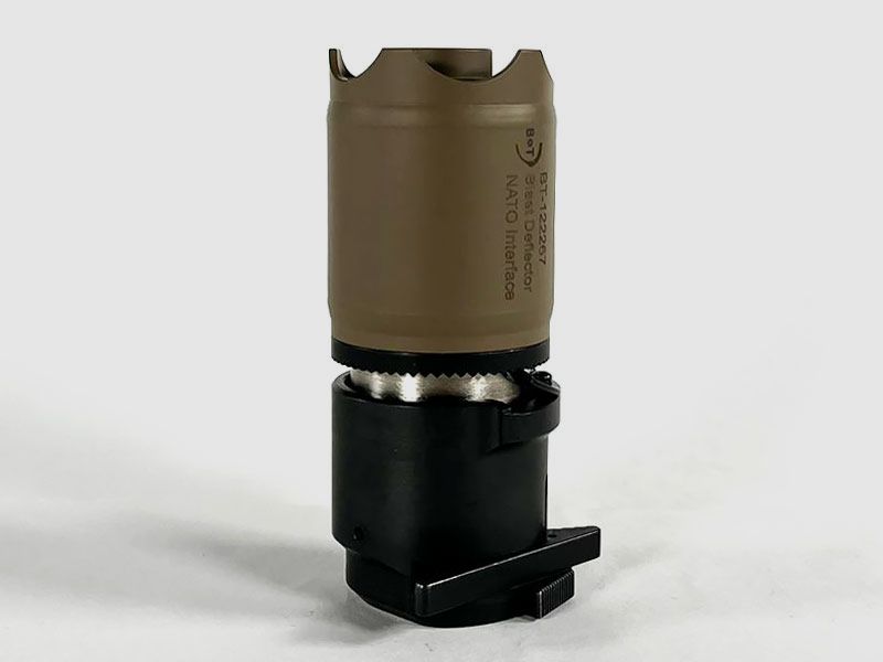 B&T Blast Deflector with Glass Breaker Rotex-X, FDE