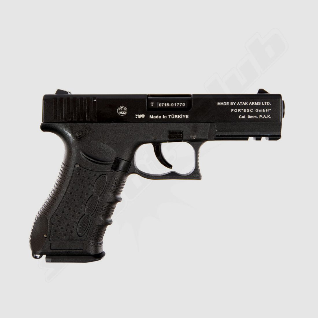 Zoraki 917 blank firing pistol P.A.K. + blank cartridges