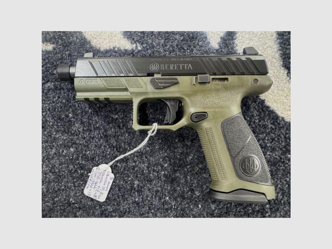 Beretta APX A1 Full Size Tactical OD ZIELONY 9 mm, zdjęcie 1 z 3