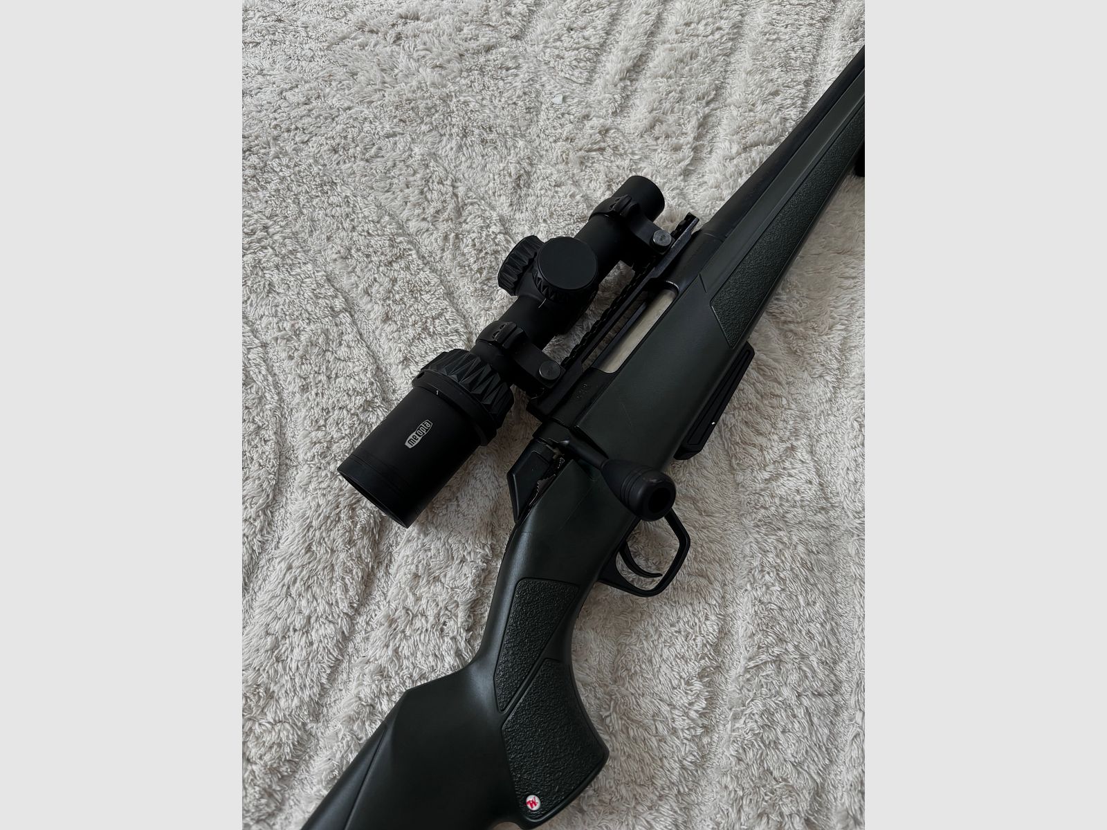 Winchester Repetierbüchse XPR Stealth.308 mit Meopta Zielfernrohr Optika6 1–6x24 RD SFP