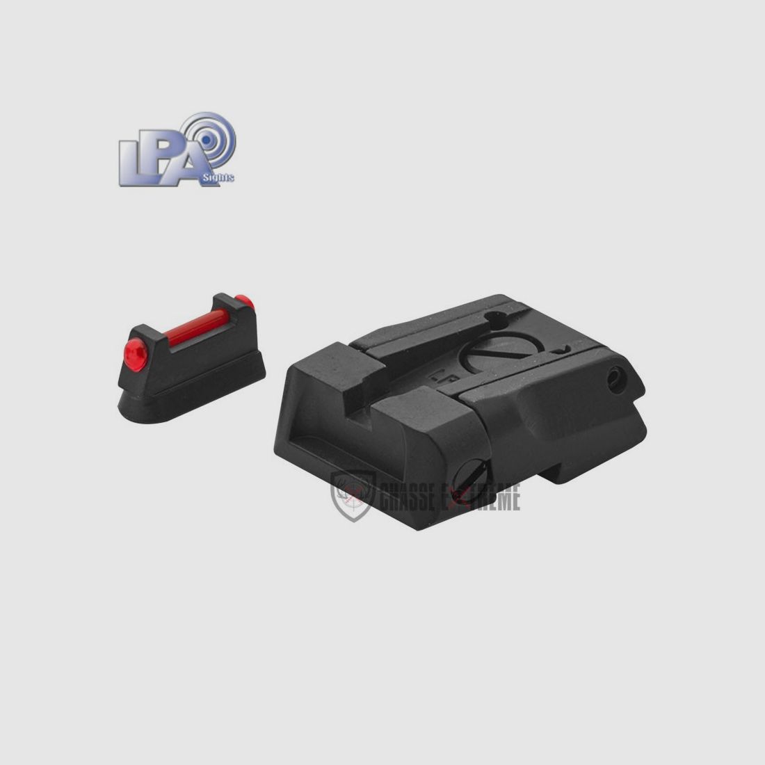 Hausse Réglable et Guidon LPA 9,60mm pour CZ SP01 Shadow