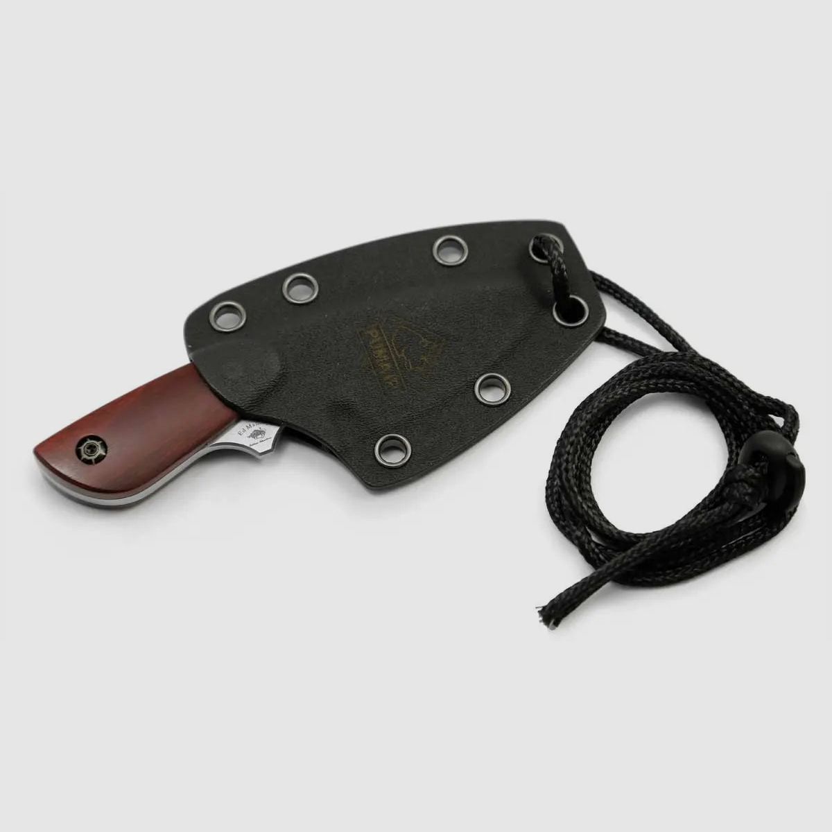 PUMA IP cinghiale, legno di sandalo, coltello da collo