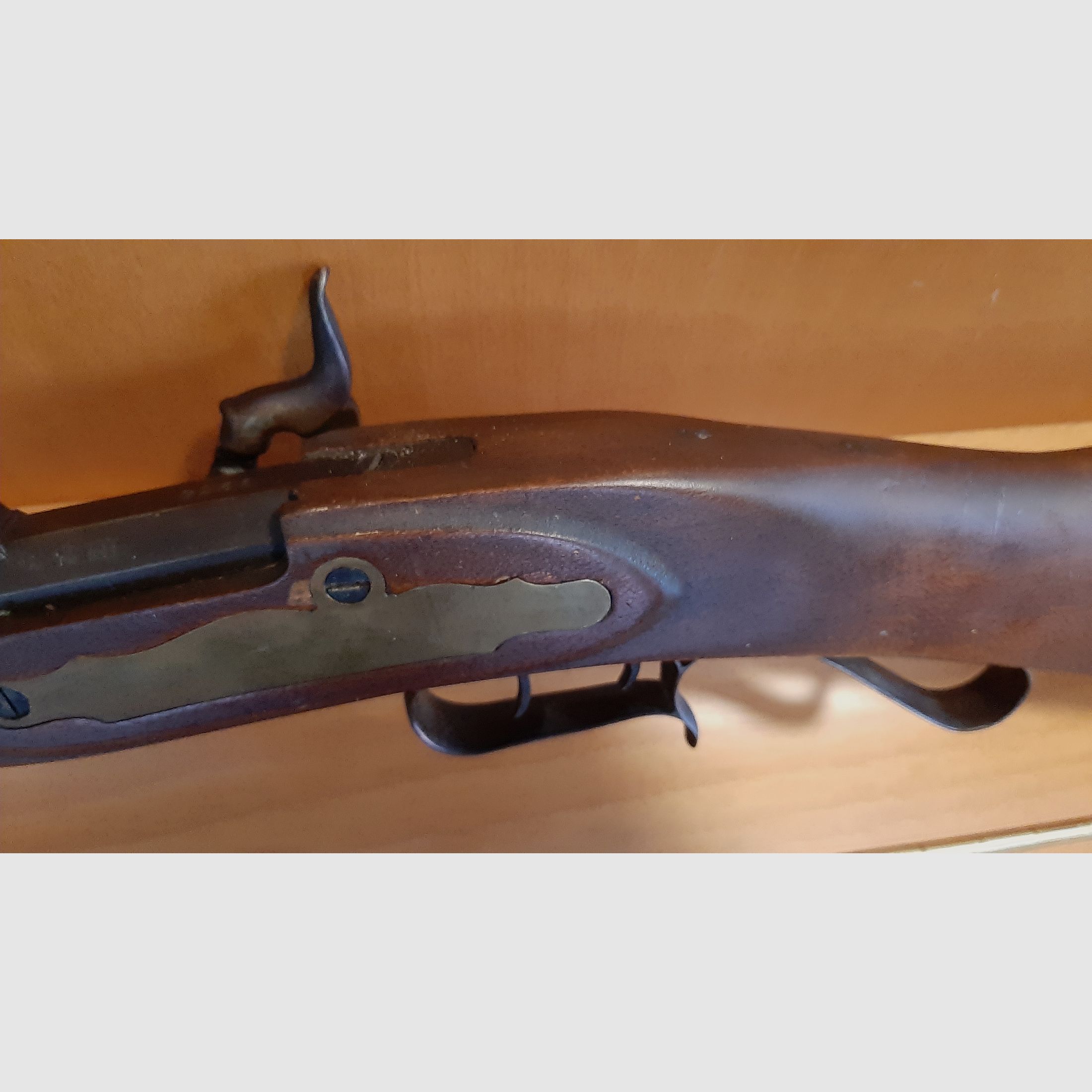Cal. 45 muzzleloader percussion rifle made in Italy