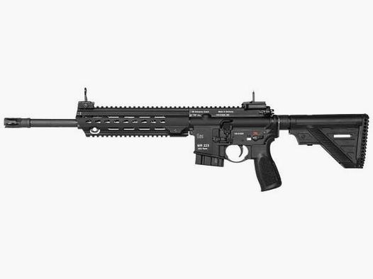 HECKLER & KOCH Selbstladebüchse Mod. MR223 A3 -14,5'' .223Rem   Slim-Line Black