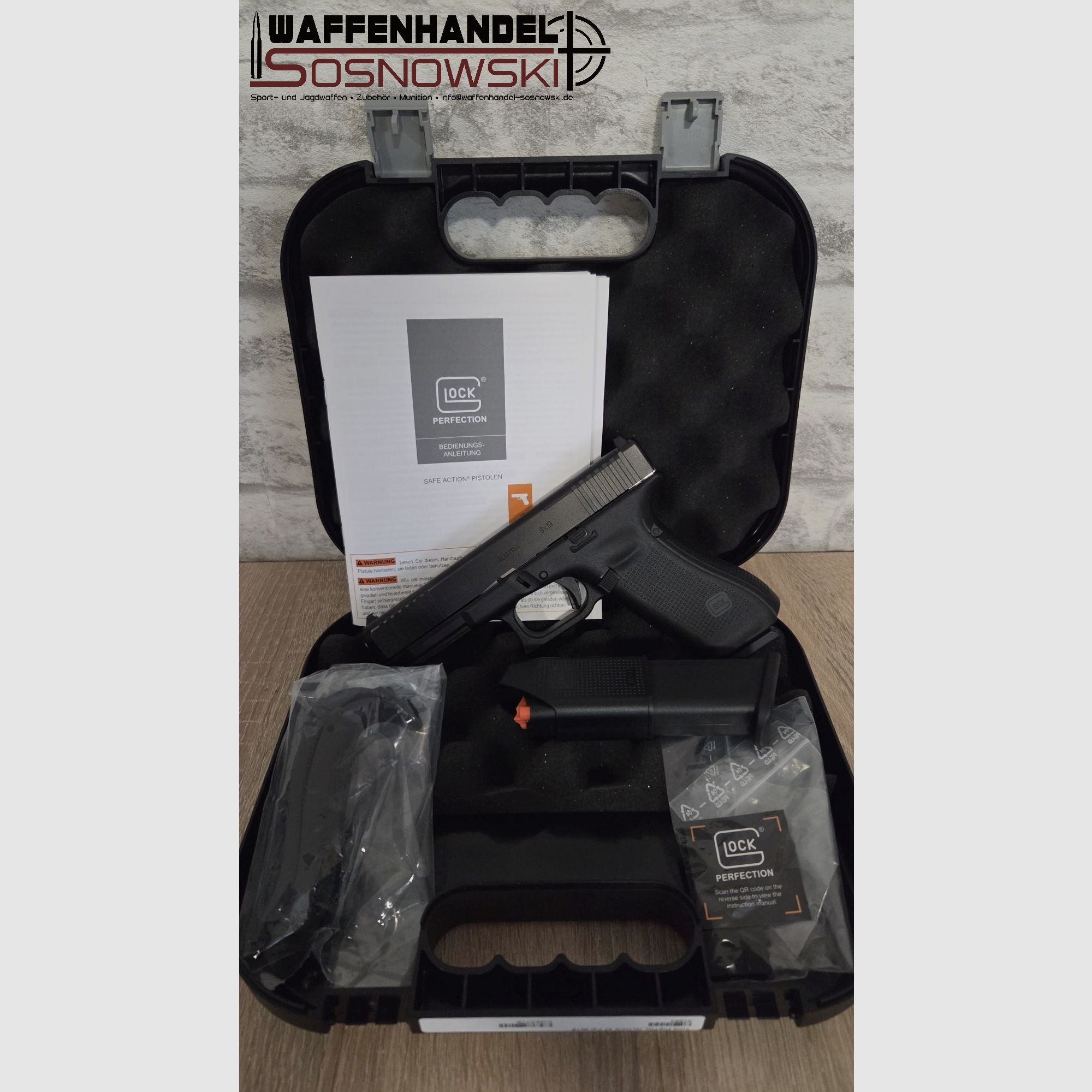 Pistolet Glock 47 MOS 9mm Luger