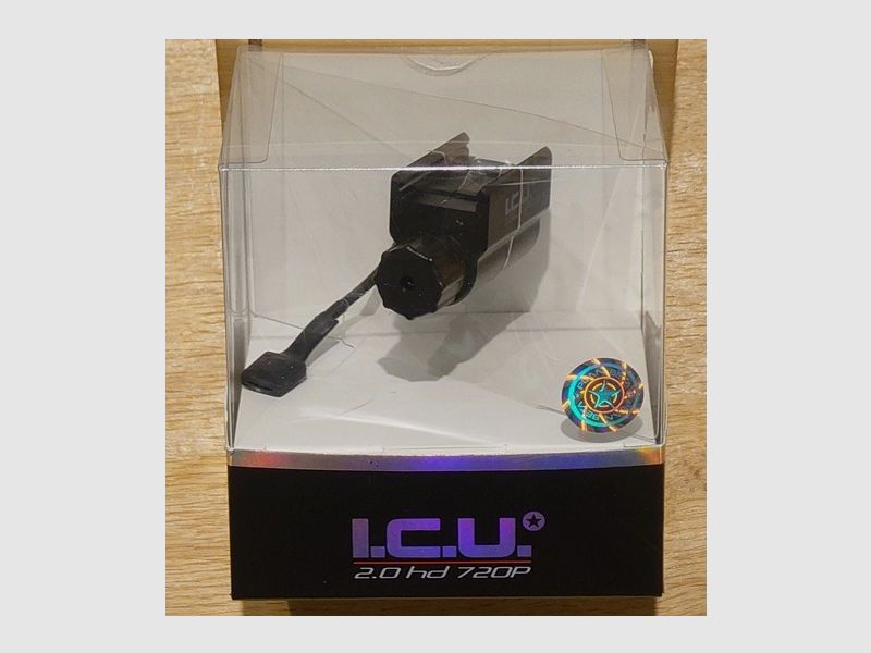 Piano Beta ICU Tacti-Cam 2.0 HD Airsoft Waffenkamera EGO Shooter