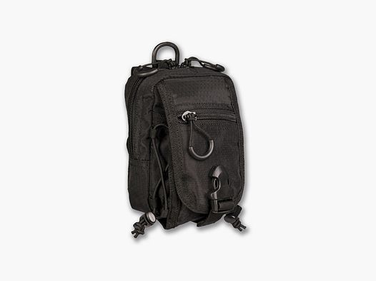 MILTEC BOLSA TACTICA MULTI FUNCION NEGRA SISTEMA MOLLE 100% POLIESTER