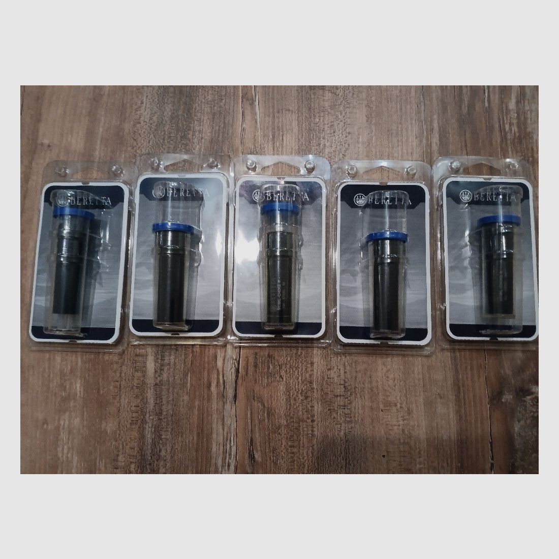 5 Stück original BERETTA MC-12 Black Edition +20mm Chokes (XF,LF,IM,M,IC) Guter Gebrauchtzustand!