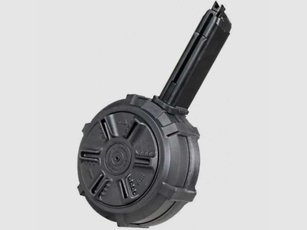G&G Drum Mag fr GTP9/SMC9 Airsoft GBB Pistole (300 Schuss)