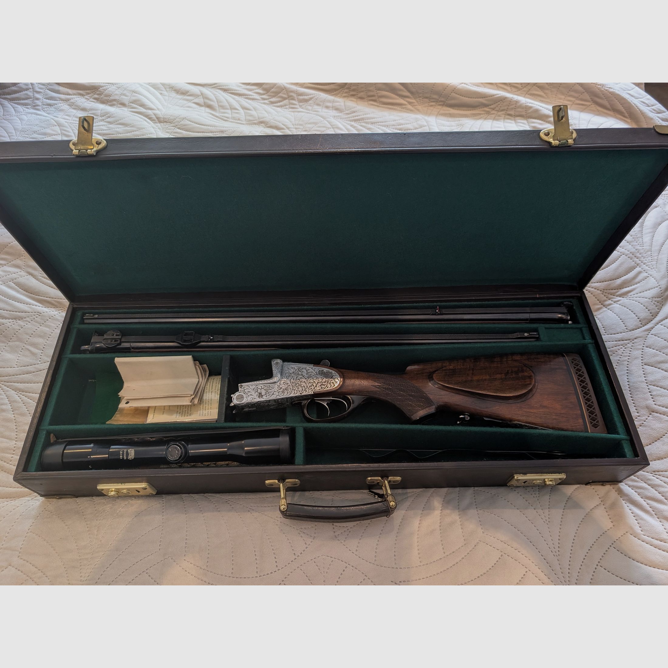 Krieghoff Ulm boczny zamek BBF z wymienną lufą