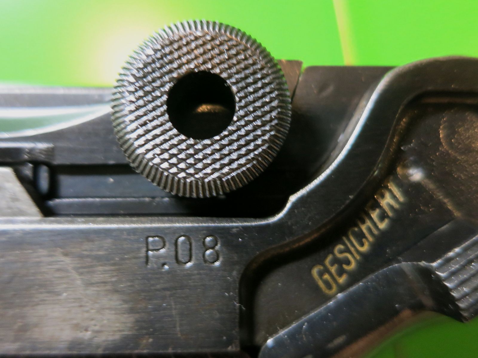 Mauser, Pistolet 08, P08, 9 mm Luger, ÖBH, numéro identique #46-