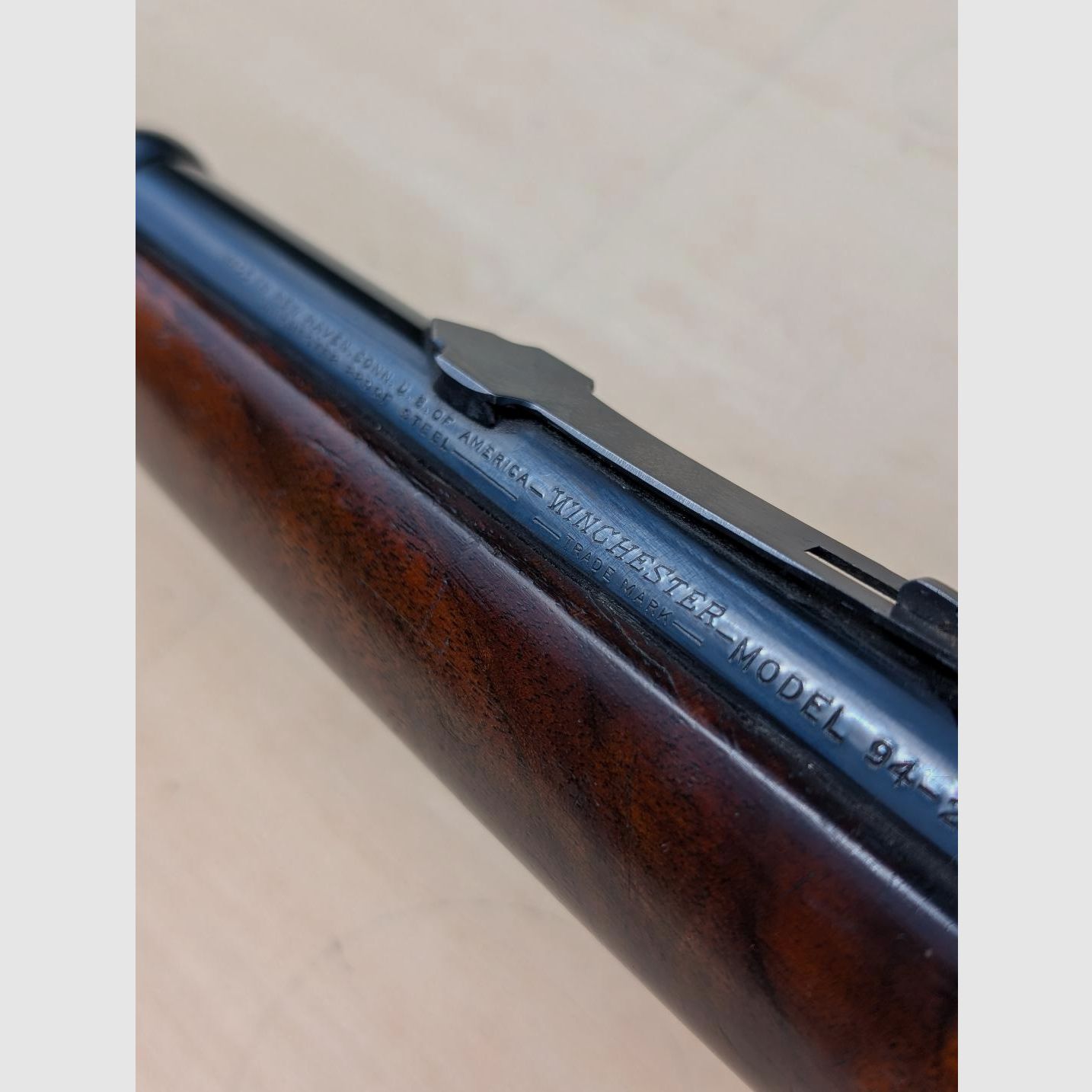 Winchester Mod 94, lever-action repeater, caliber .25-35 W.C.F