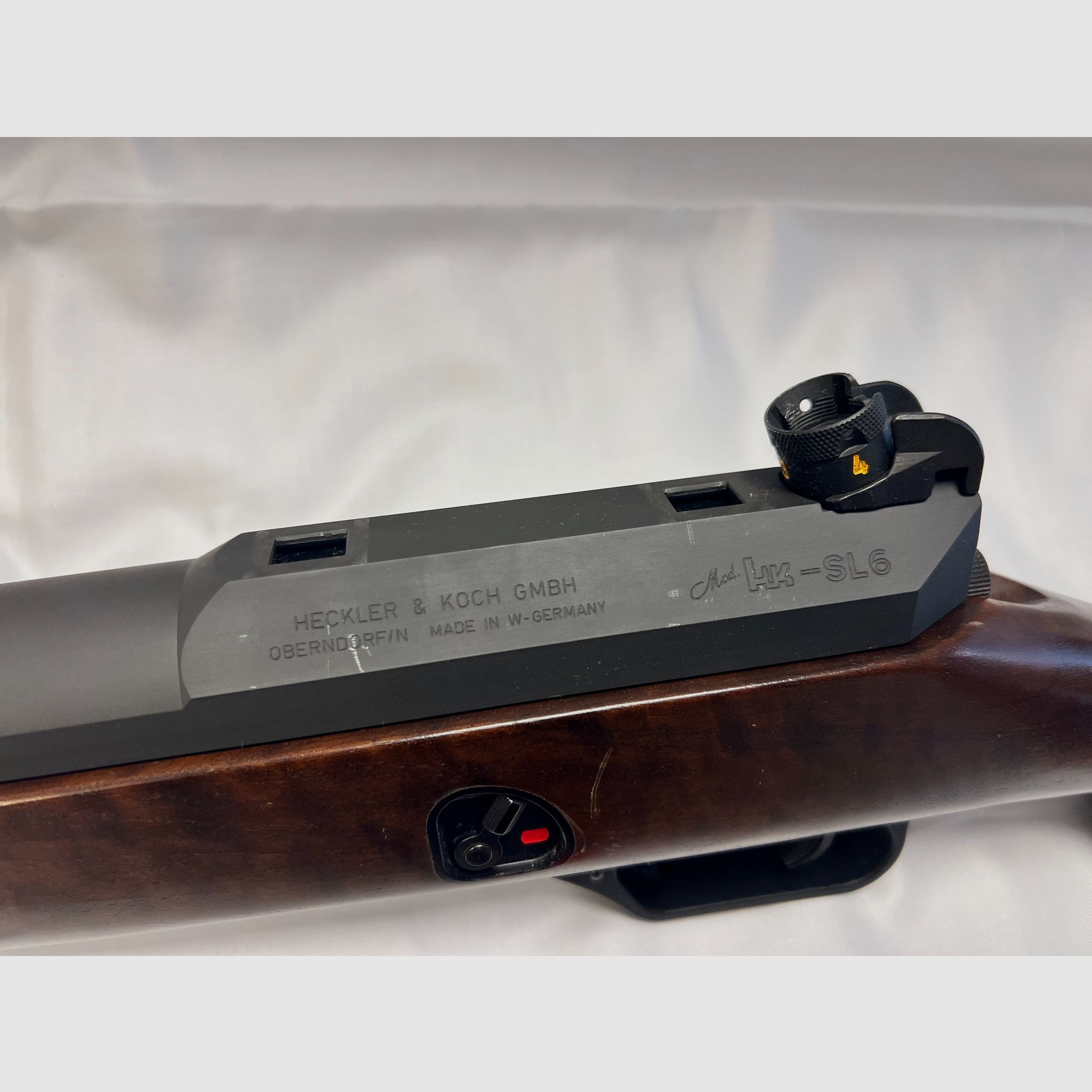 Heckler & Koch SL6 .223 Rem. – karabin samopowtarzalny kat. B + 6 magazynków – broń dziedziczna Vorarlberg, zdjęcie 6 z 8