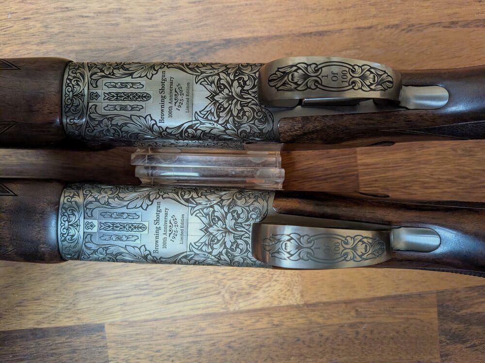 Browning 100th year anniversary 1of 100 B525 Pärchenflinten