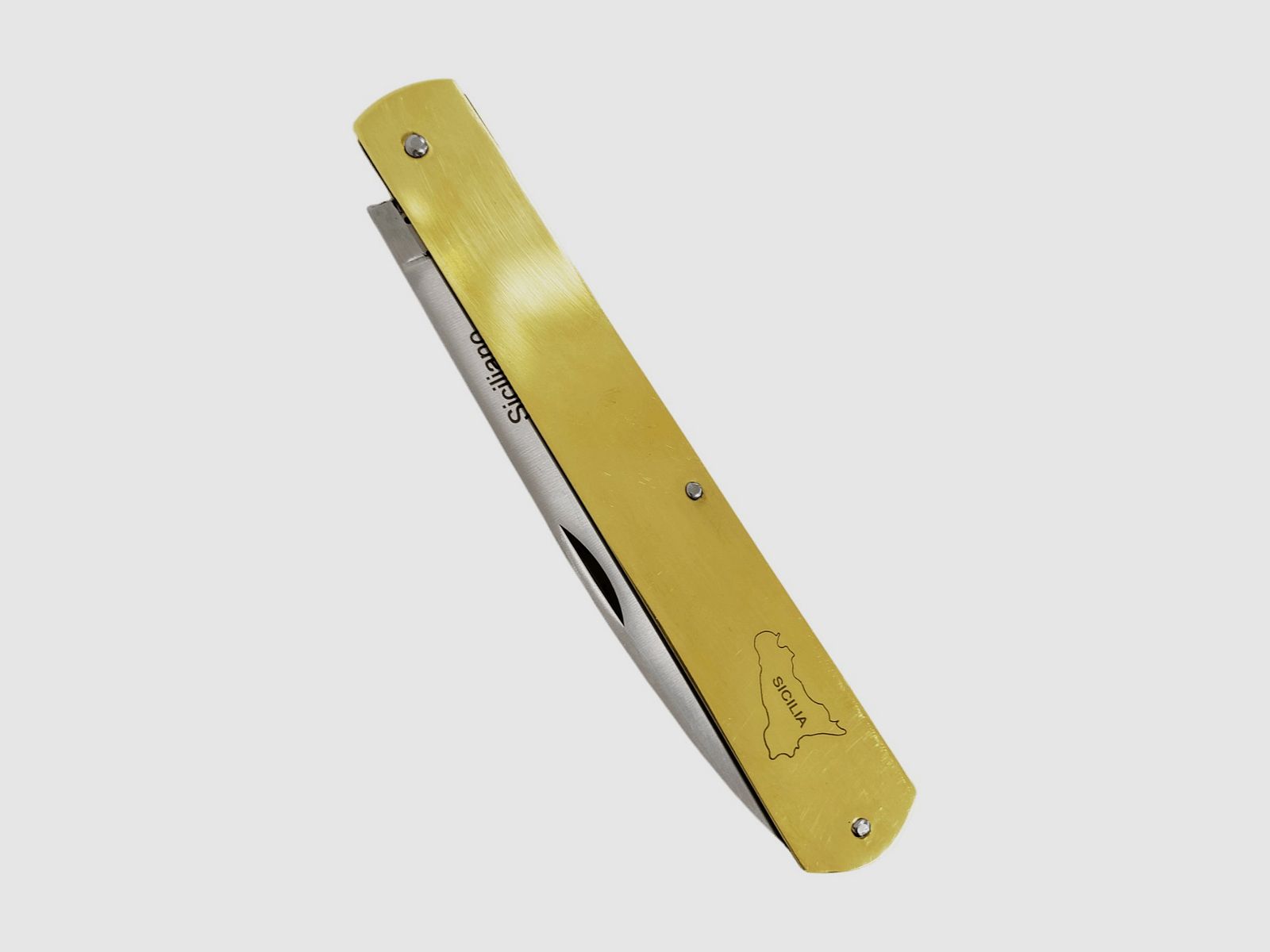 Sizilianisches Messer 25 cm Messinggriff, Bild 3 von 3