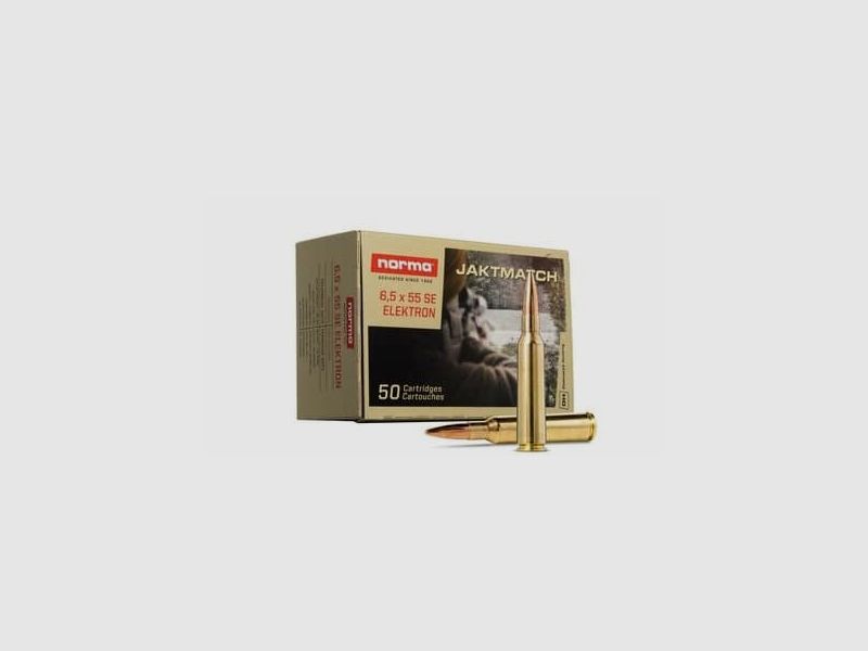 6.5×55 Norma Jaktmatch 7.8g / 120grs.