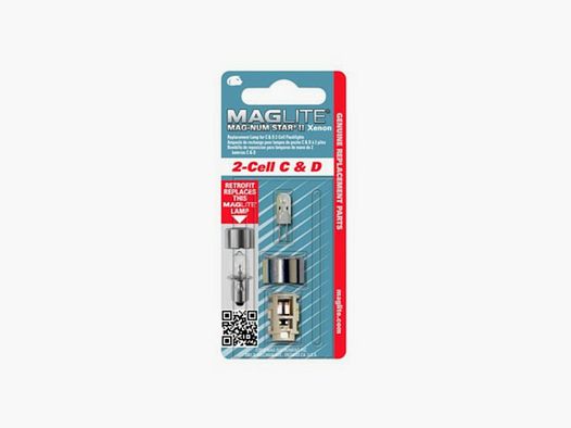 Bombilla de repuesto Maglite Magnum Star II Xenon Para C y D de 6 pilas