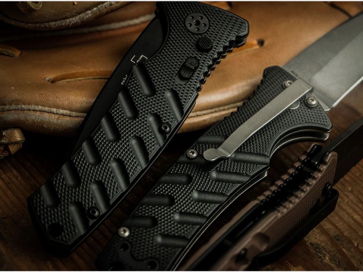 Böker Plus Strike Droppoint cuchillo automático, imagen 8 de 14