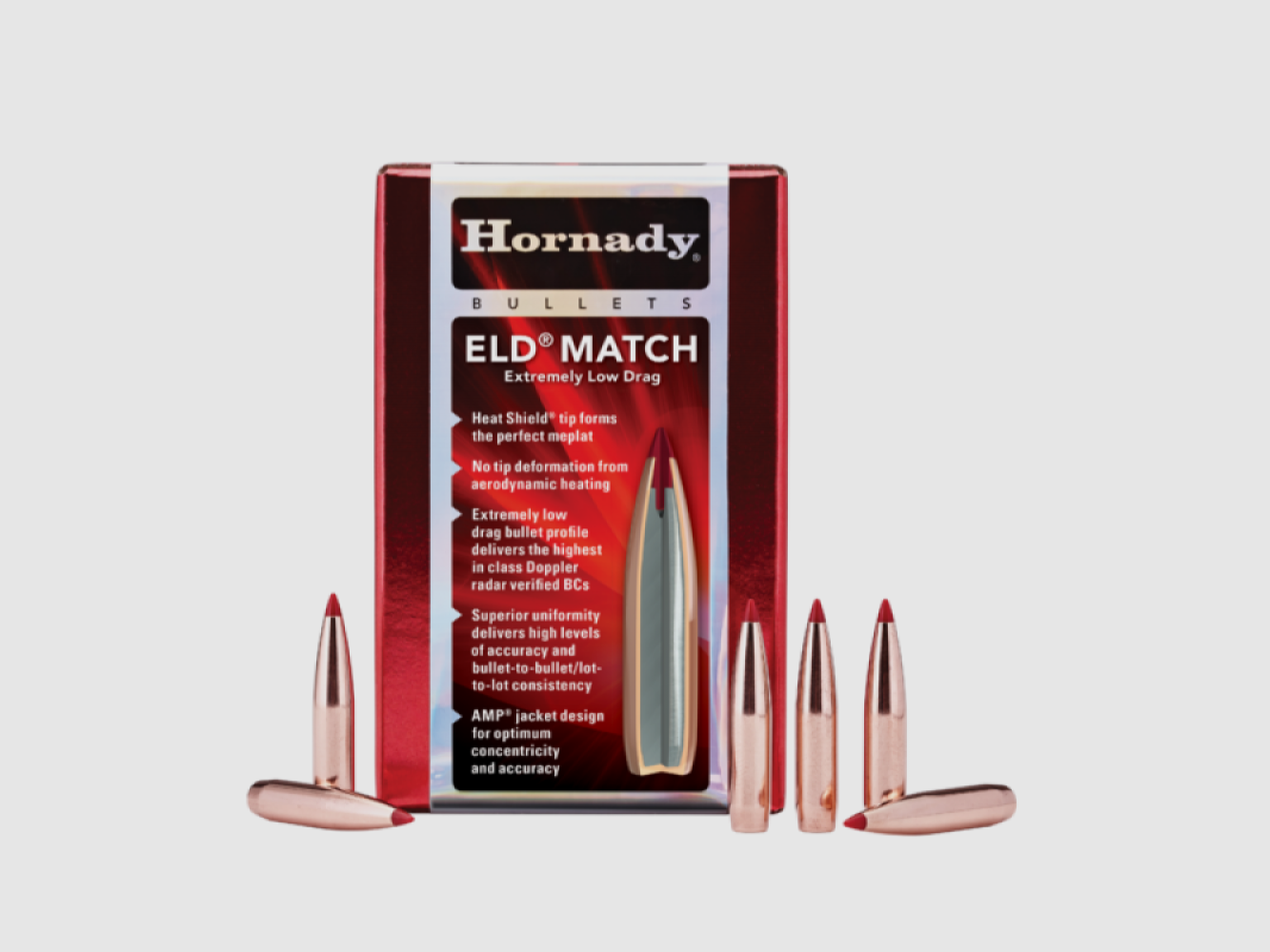 .308 Proiettili Hornady ELD 168 gr VE100