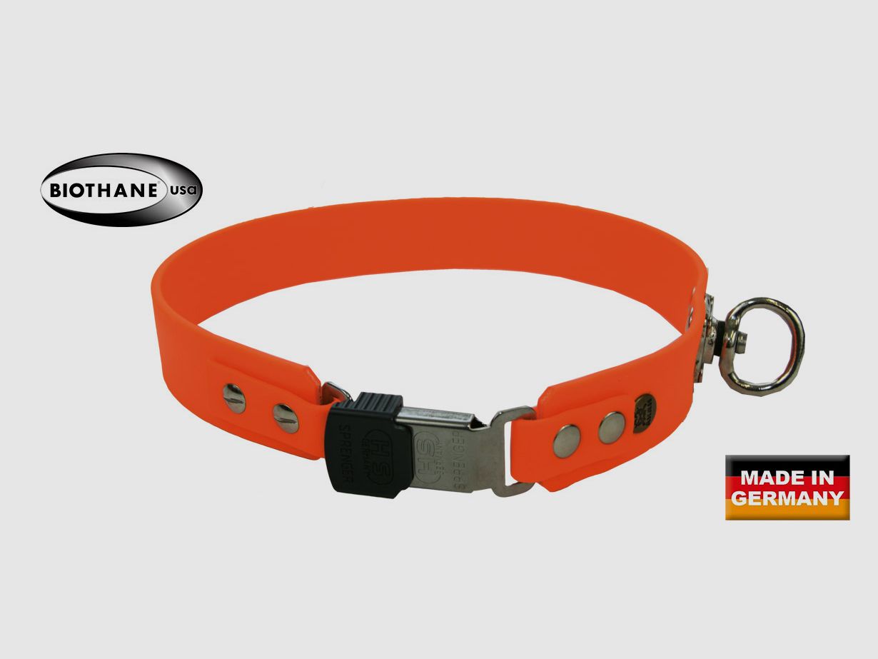 AKAH BioThane® Obroża do pocenia z Clicklock