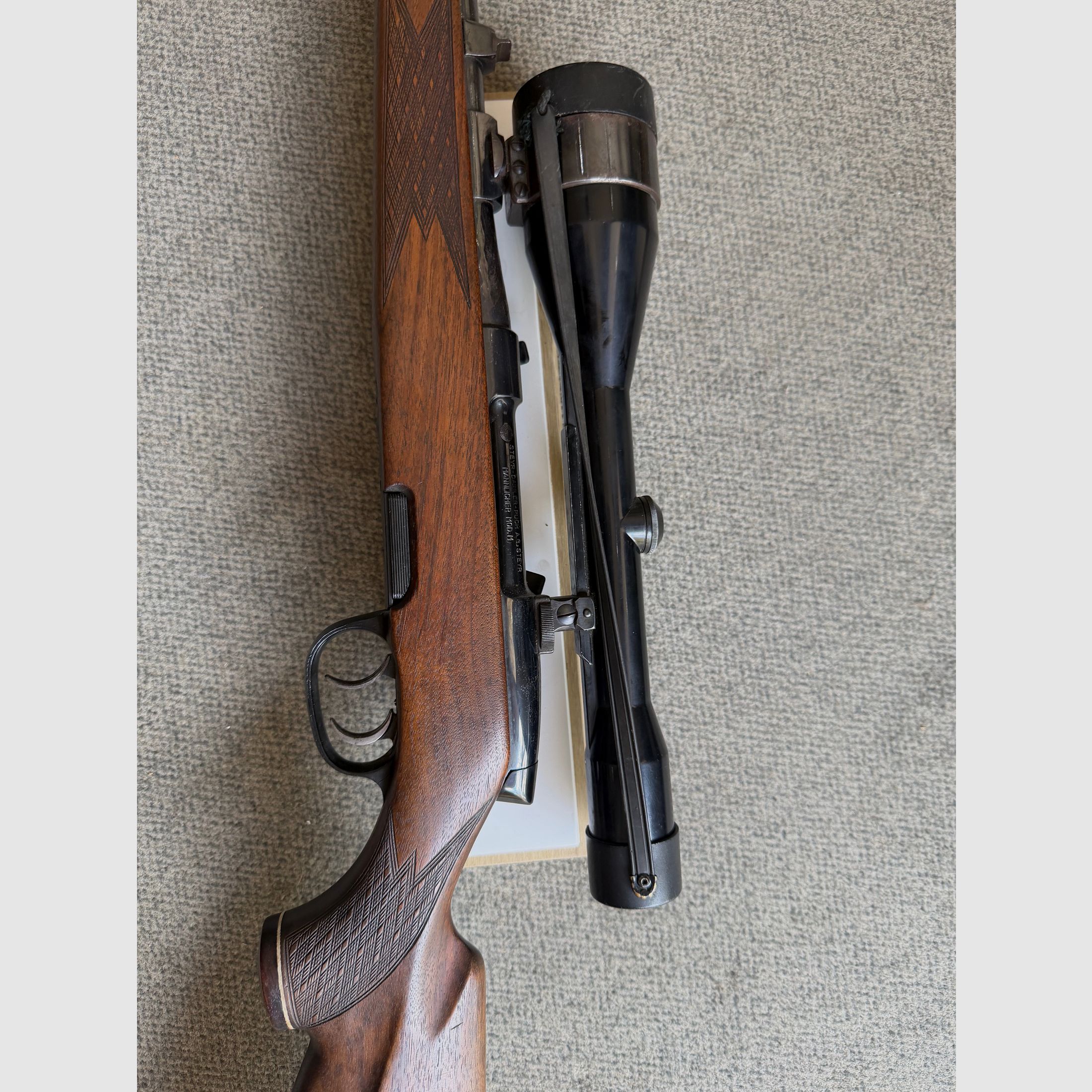 Steyer Mannlicher 7x64 con Zeiss Diatal